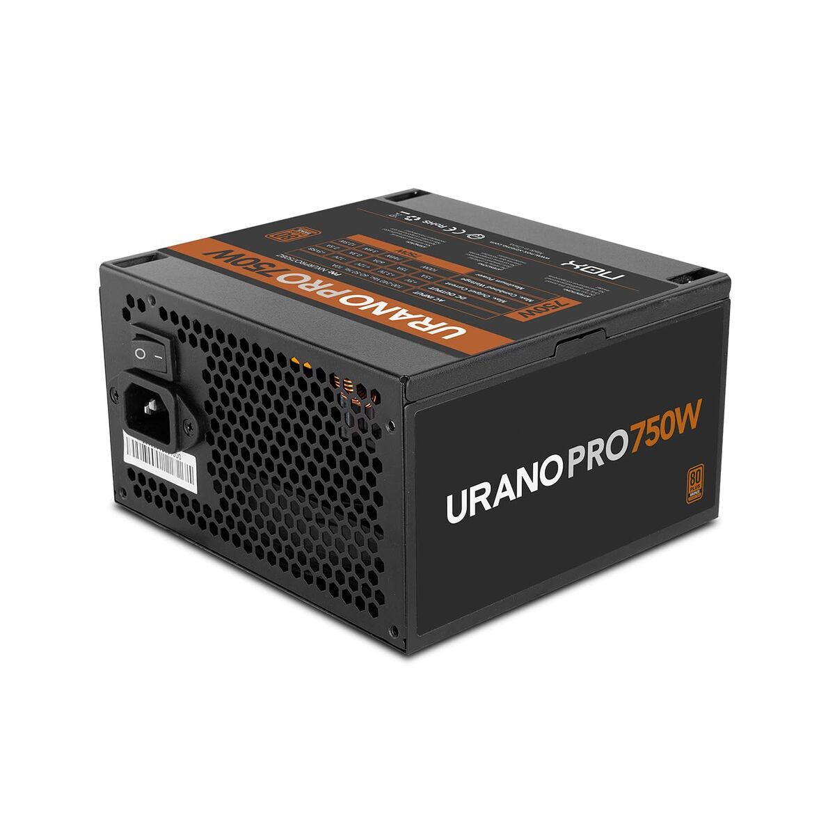 Image de Power supply Nox-Xtreme NXURPRO750BZ ATX 750 W 80 Plus Bronze