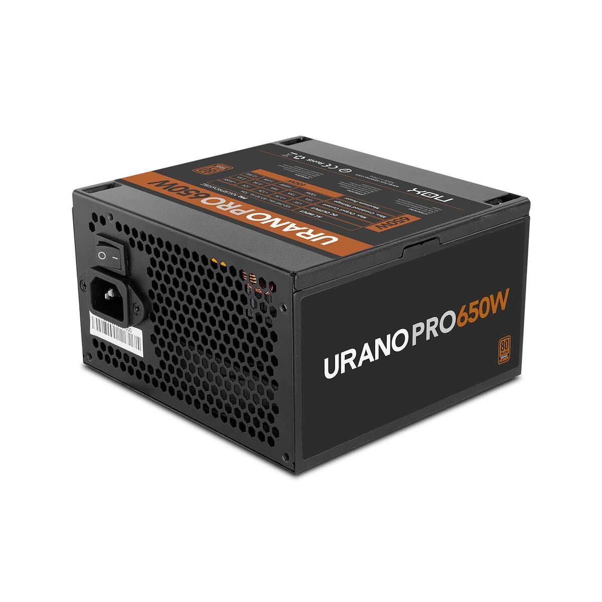 Image de Power supply Nox-Xtreme NXURPRO650BZ ATX 650 W 80 Plus Bronze