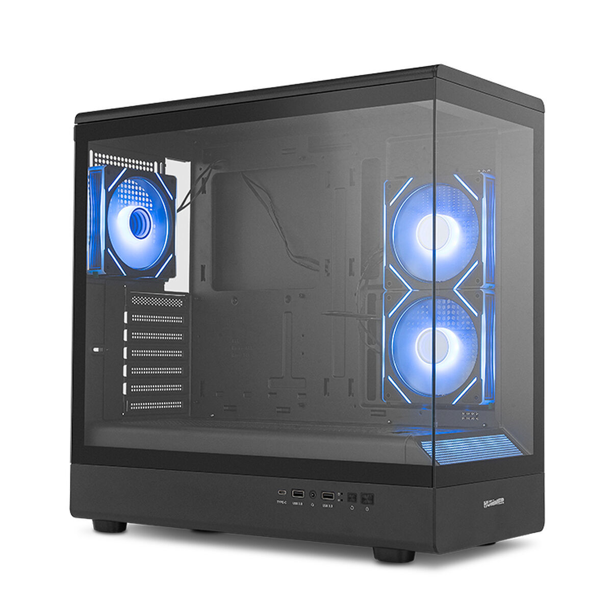 Picture of ATX Semi-tower Box Nox-Xtreme NXHUMMERSIGNALBK Black