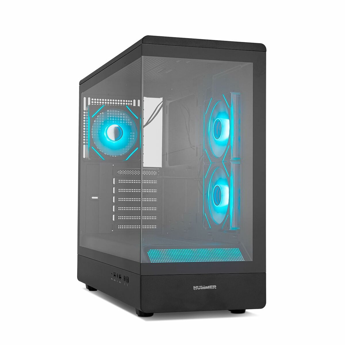 Picture of ATX Semi-tower Box Nox-Xtreme NXHUMMERSIGNALBK Black