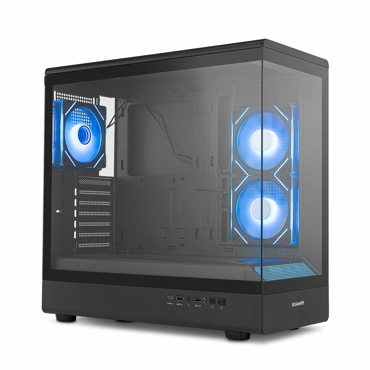 Picture of ATX Semi-tower Box Nox-Xtreme NXHUMMERSIGNALBK Black