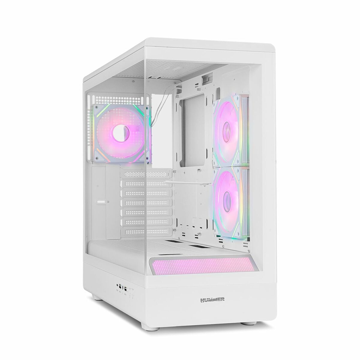 Picture of ATX Semi-tower Box Nox-Xtreme NXHUMMERSIGNAWH White