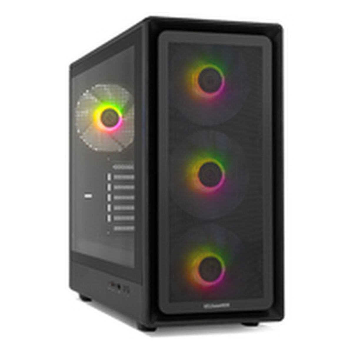 Picture of ATX Semi-tower Box Nox-Xtreme NXHUMMERAEROBK Black