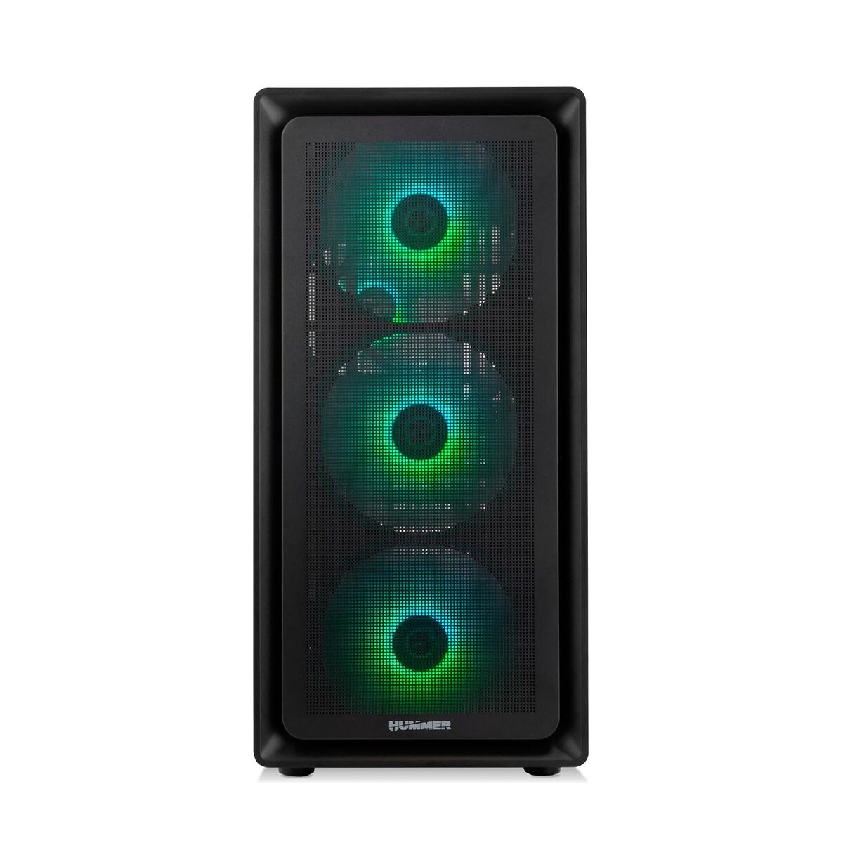Picture of ATX Semi-tower Box Nox-Xtreme NXHUMMERAEROBK Black