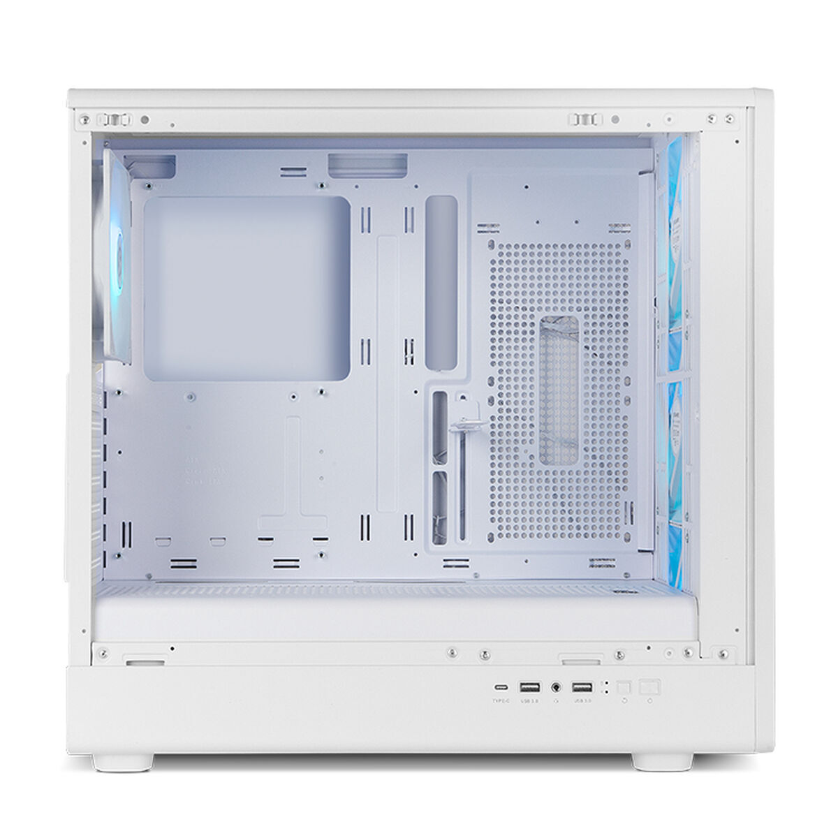 Picture of ATX Semi-tower Box Nox-Xtreme NXHUMMERAEROWH White