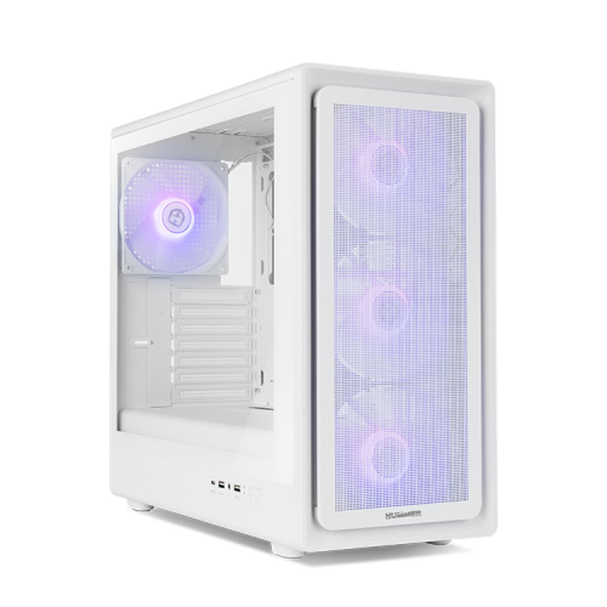 Picture of ATX Semi-tower Box Nox-Xtreme NXHUMMERAEROWH White