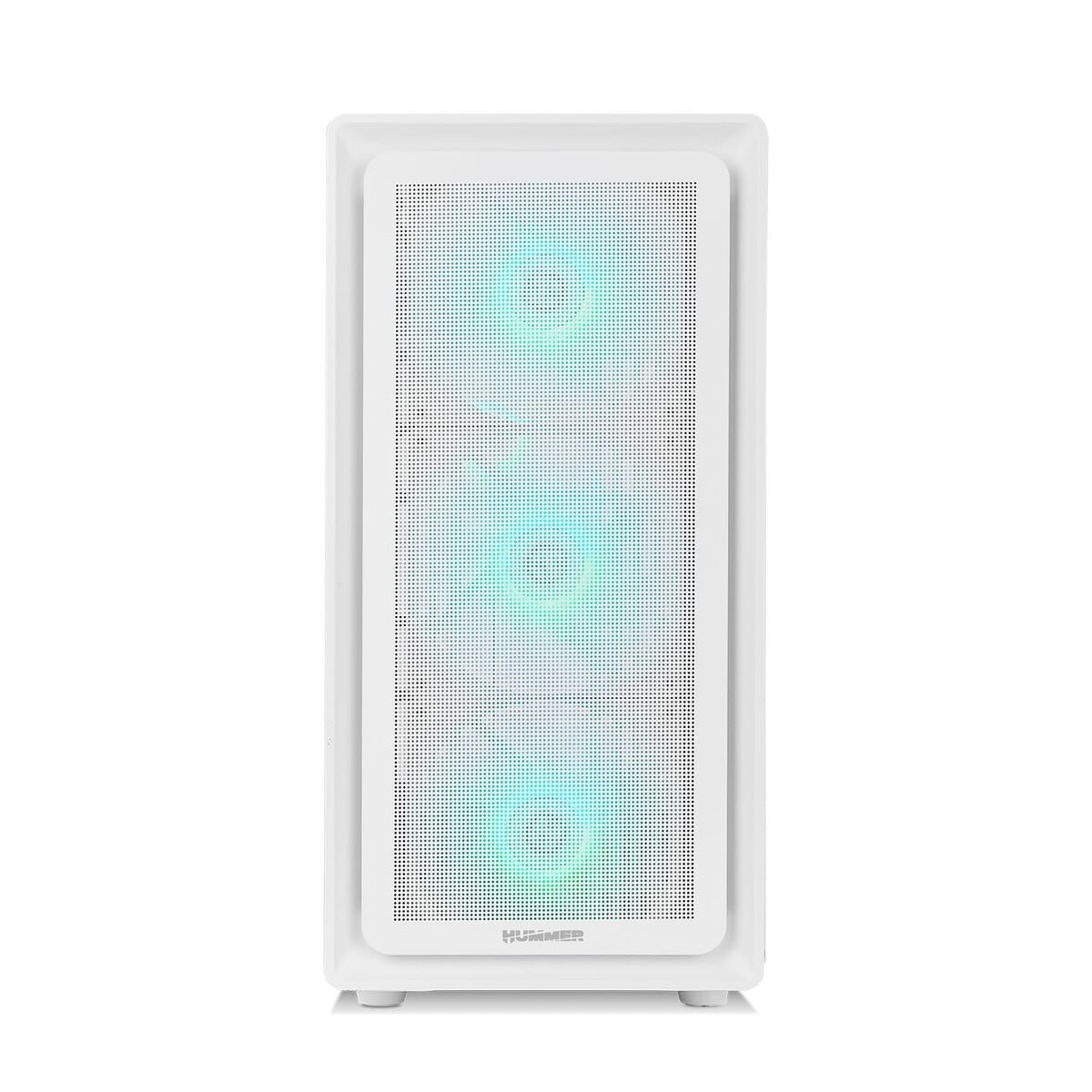 Afbeeldingen van ATX Semi-tower Box Nox-Xtreme NXHUMMERAEROWH White