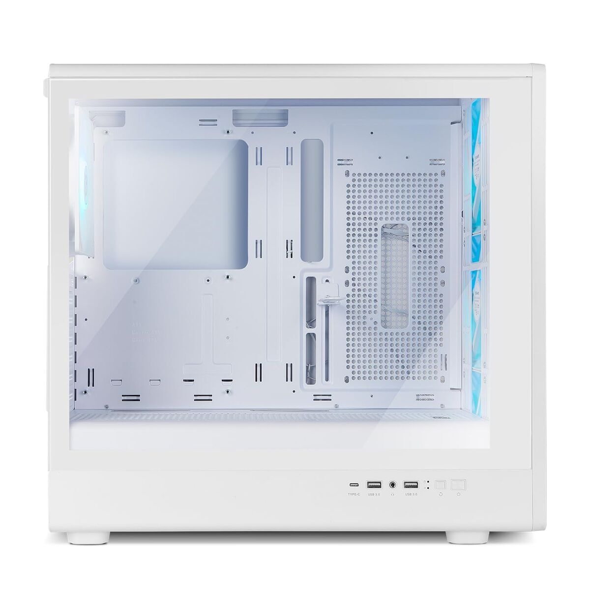 Picture of ATX Semi-tower Box Nox-Xtreme NXHUMMERAEROWH White