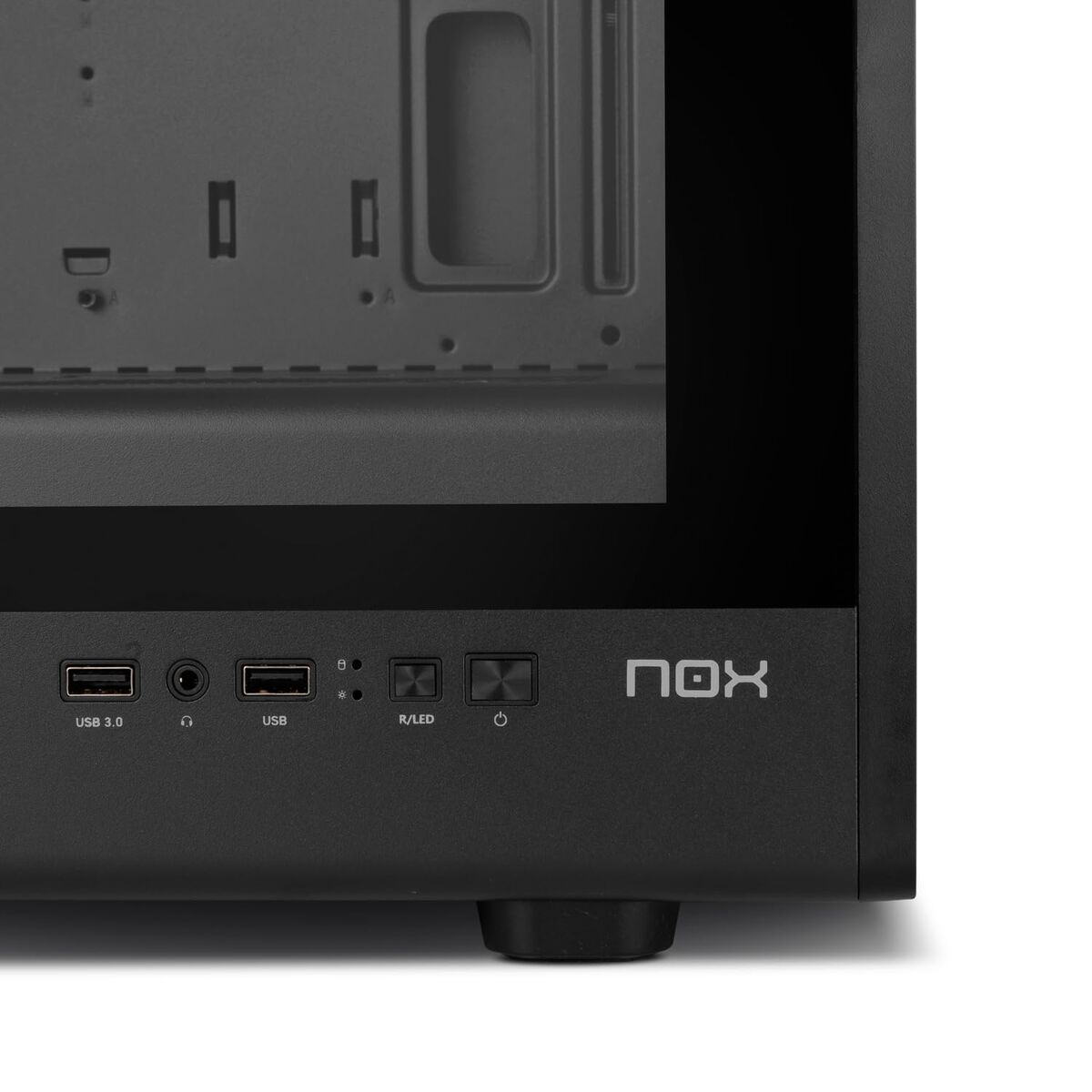 Afbeeldingen van ATX Semi-tower Box Nox-Xtreme NXINFTYIOTABK Black