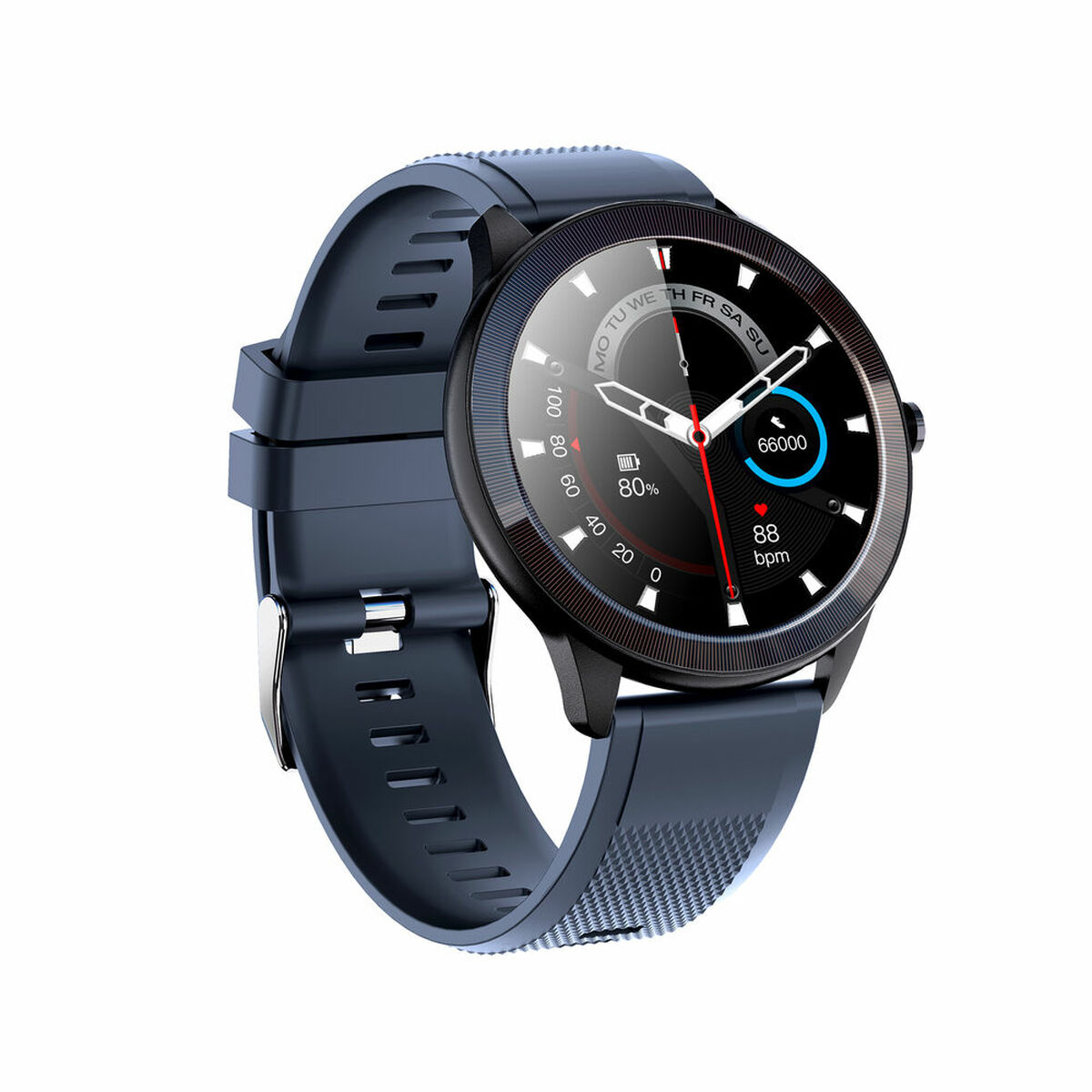 Afbeeldingen van Smartwatch LEOTEC Wave Blue IPS 200 mAh Bluetooth 5.0 1,28"