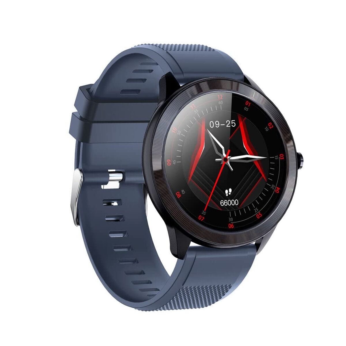 Smartwatch LEOTEC LESW32B Blue Black 1,28"