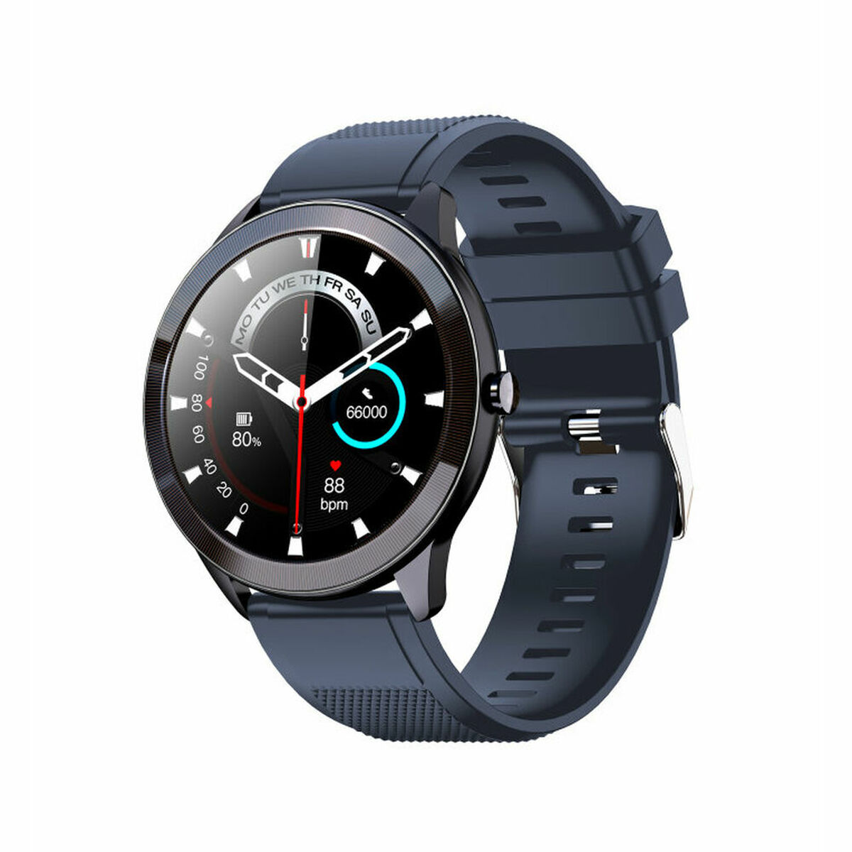Montre intelligente LEOTEC Wave Bleu IPS 200 mAh Bluetooth 5.0 1,28