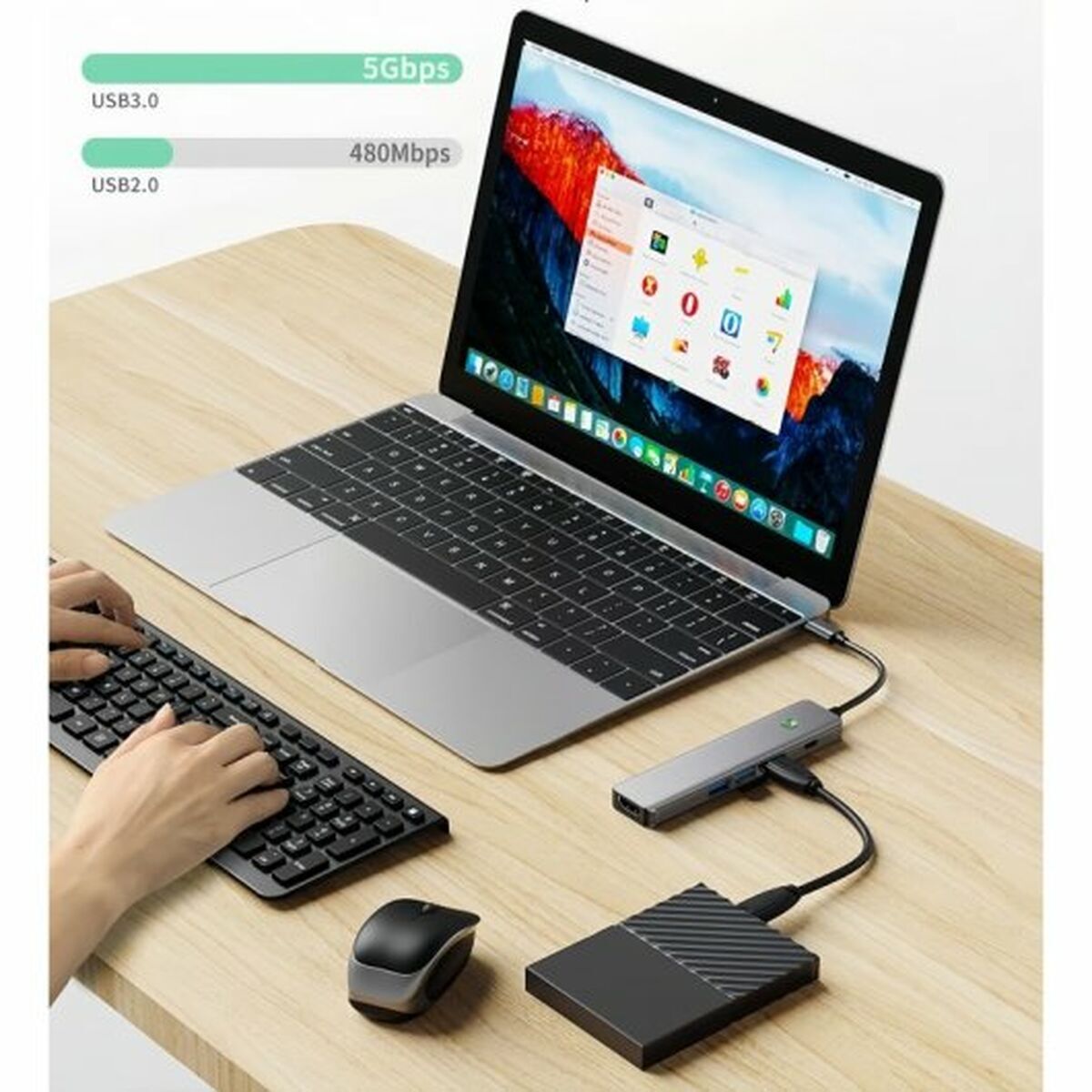 Picture of Dockstation LEOTEC LEDS05