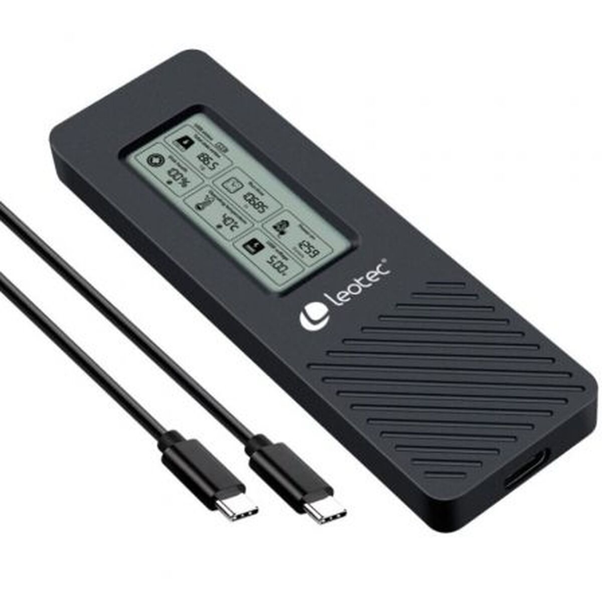Afbeeldingen van External Hard Drive LEOTEC LEM2EXT01 Black