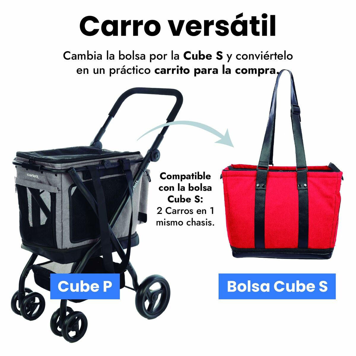 Groentetrolley Carlett LETT490P-C1