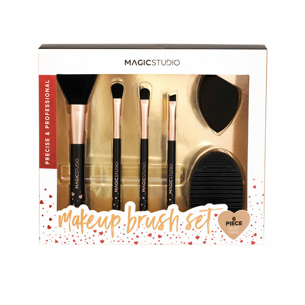 Set de Maquillage Magic Studio Brush 6 Pièces