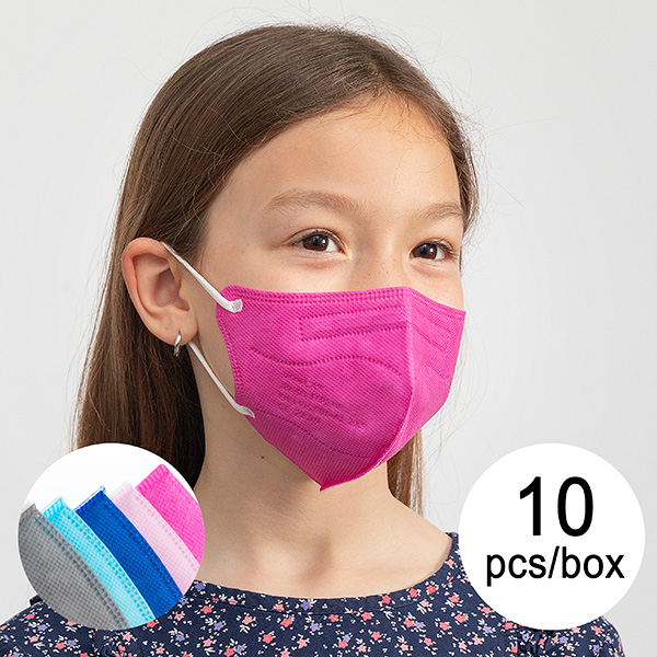 Protective Respirator Mask FFP2 NR JBK-03 Children's Multicolour (Pack of 10)