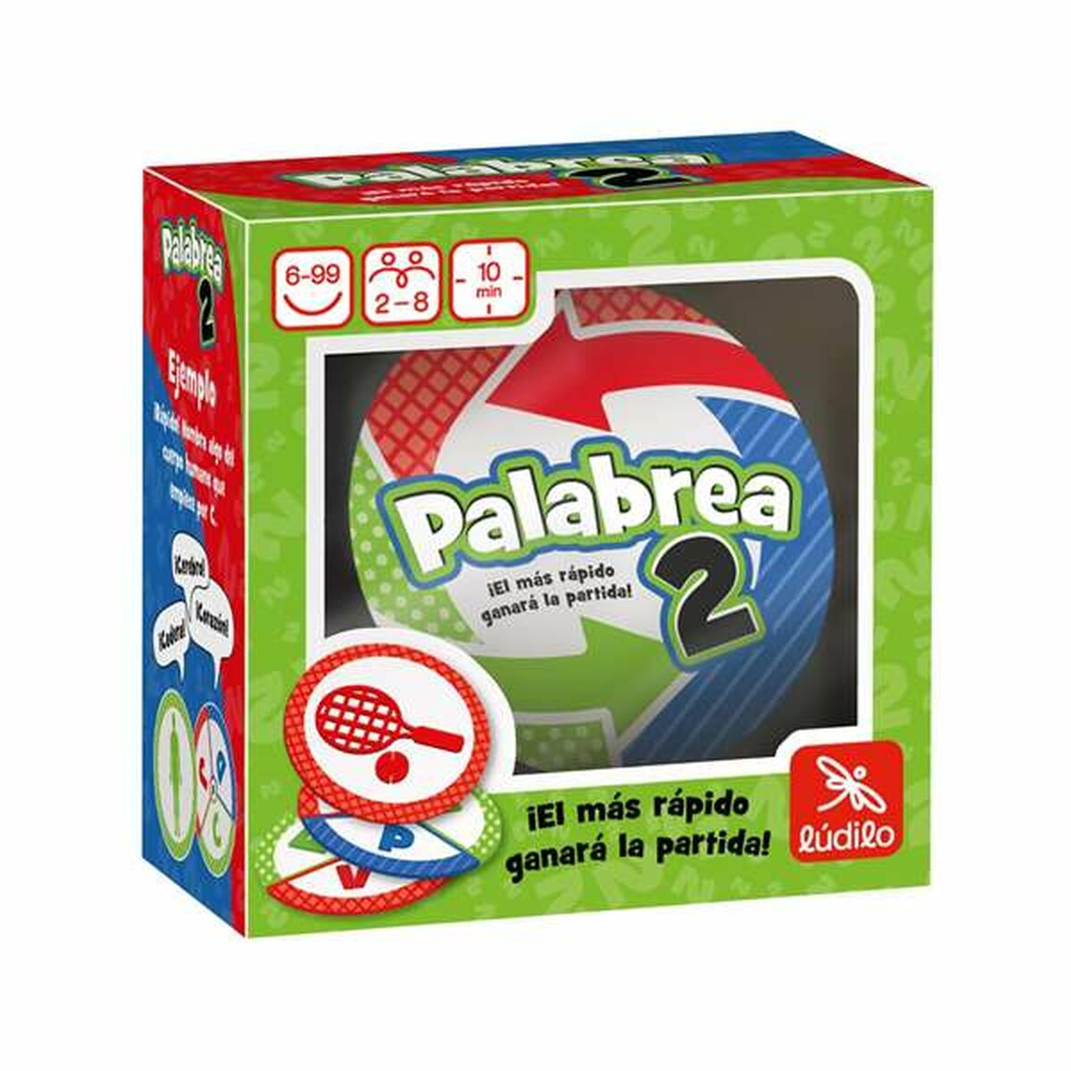 Εκπαιδευτικό παιχνίδι Lúdilo Palabrea 2