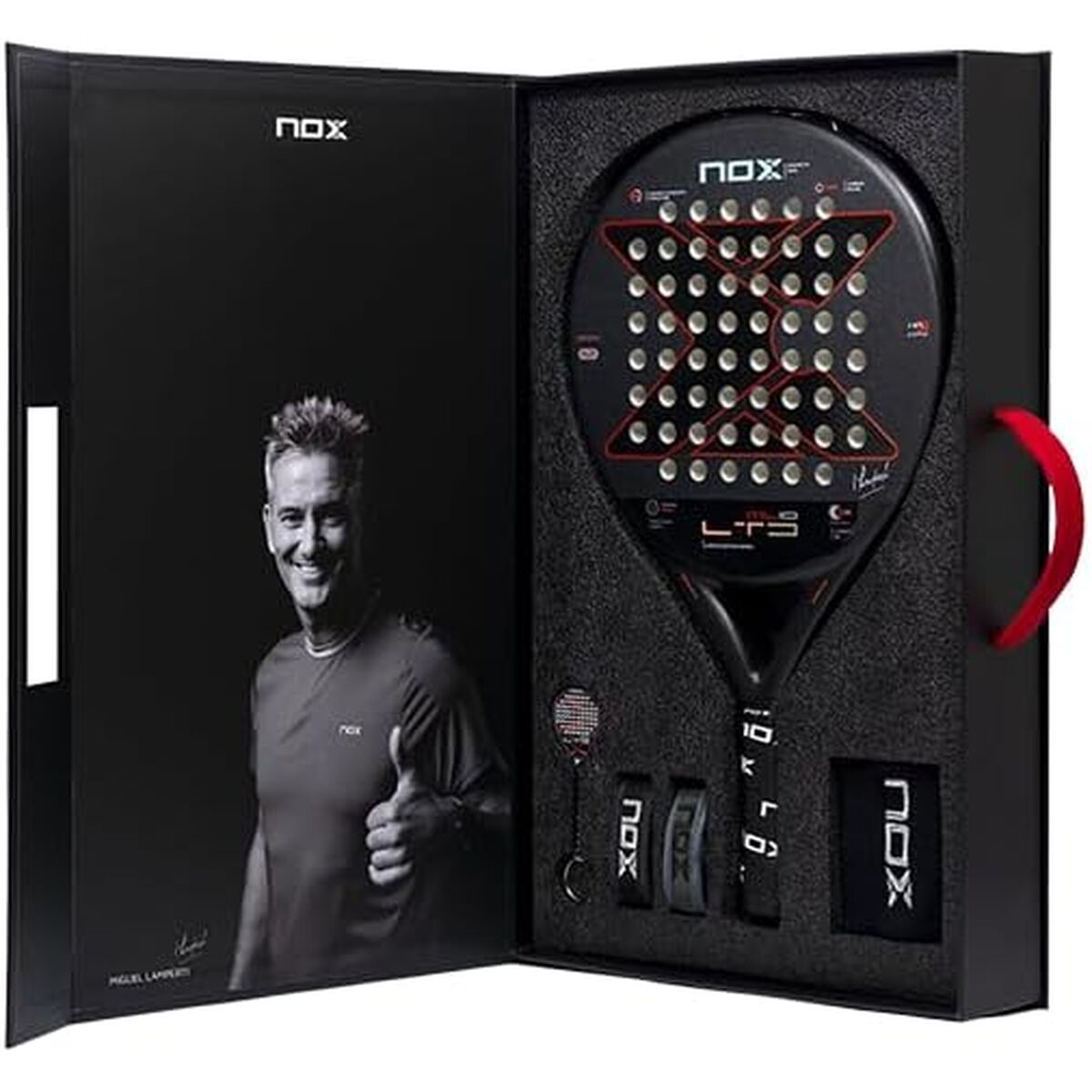 Padel Racket Nox PACK ML 10 LP CUP LTD23 Koolstofvezel