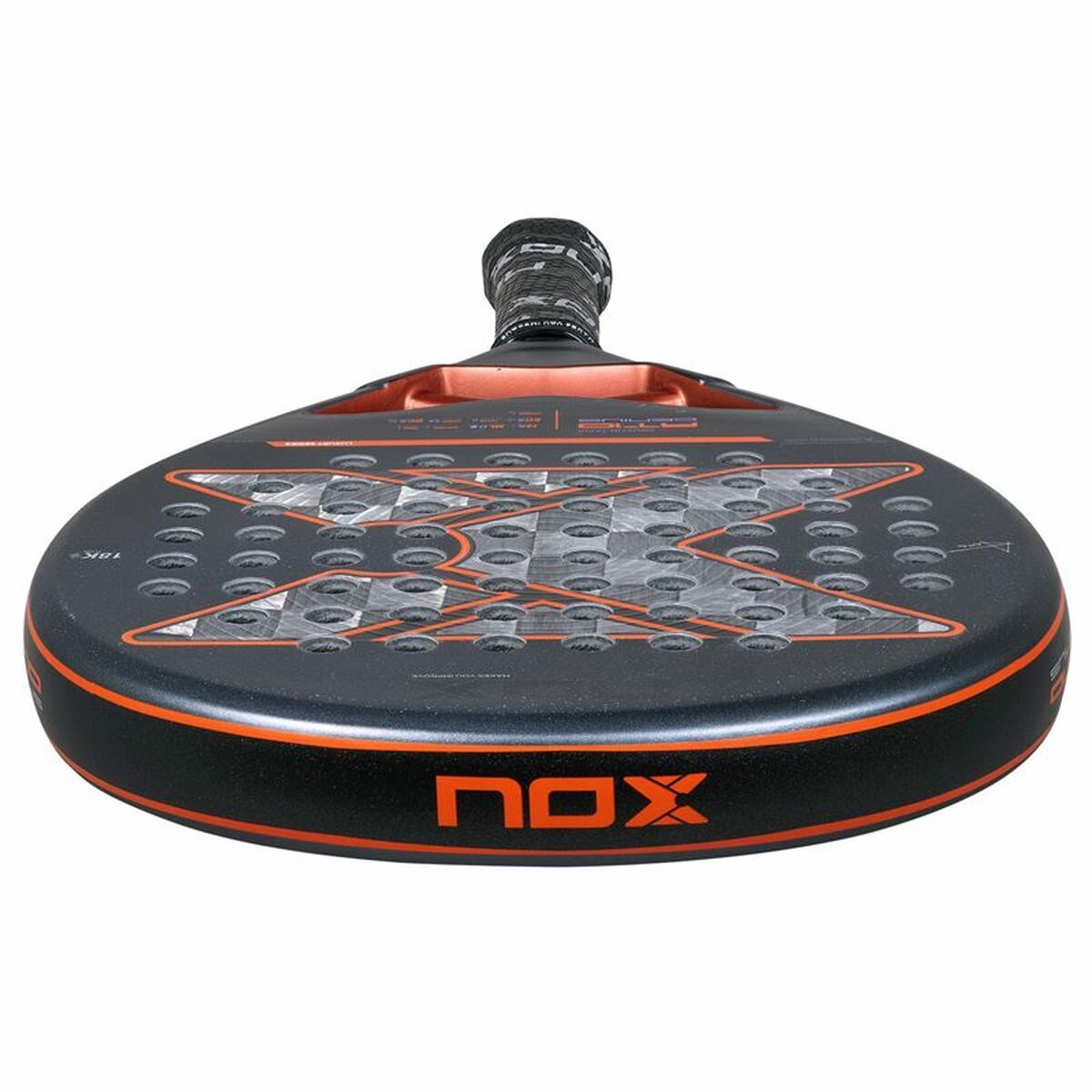 Padel Racket Nox Nox AT10 Genius 18K Zwart Donkergrijs