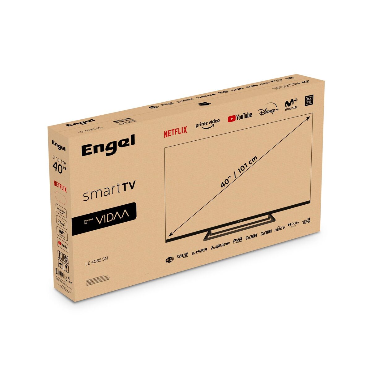 Smart TV Engel LE4086SM     40 40" Full HD LED PVR DVB-T2