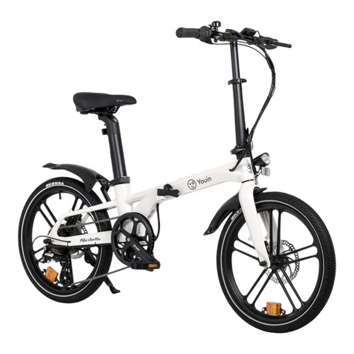 Vélo Électrique Youin BK1350C MARBELLA Crème 250 W 20"