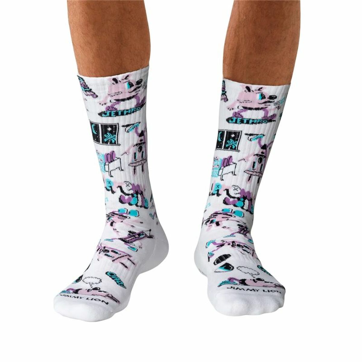 Image secondaire de Chaussettes de Sport Jimmy Lion Jethro Pattern