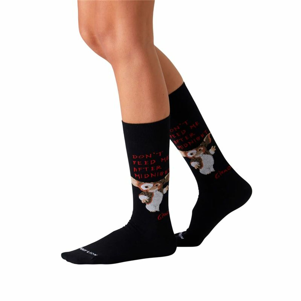 Image secondaire de Chaussettes de Sport Jimmy Lion Gremlins Warning Noir