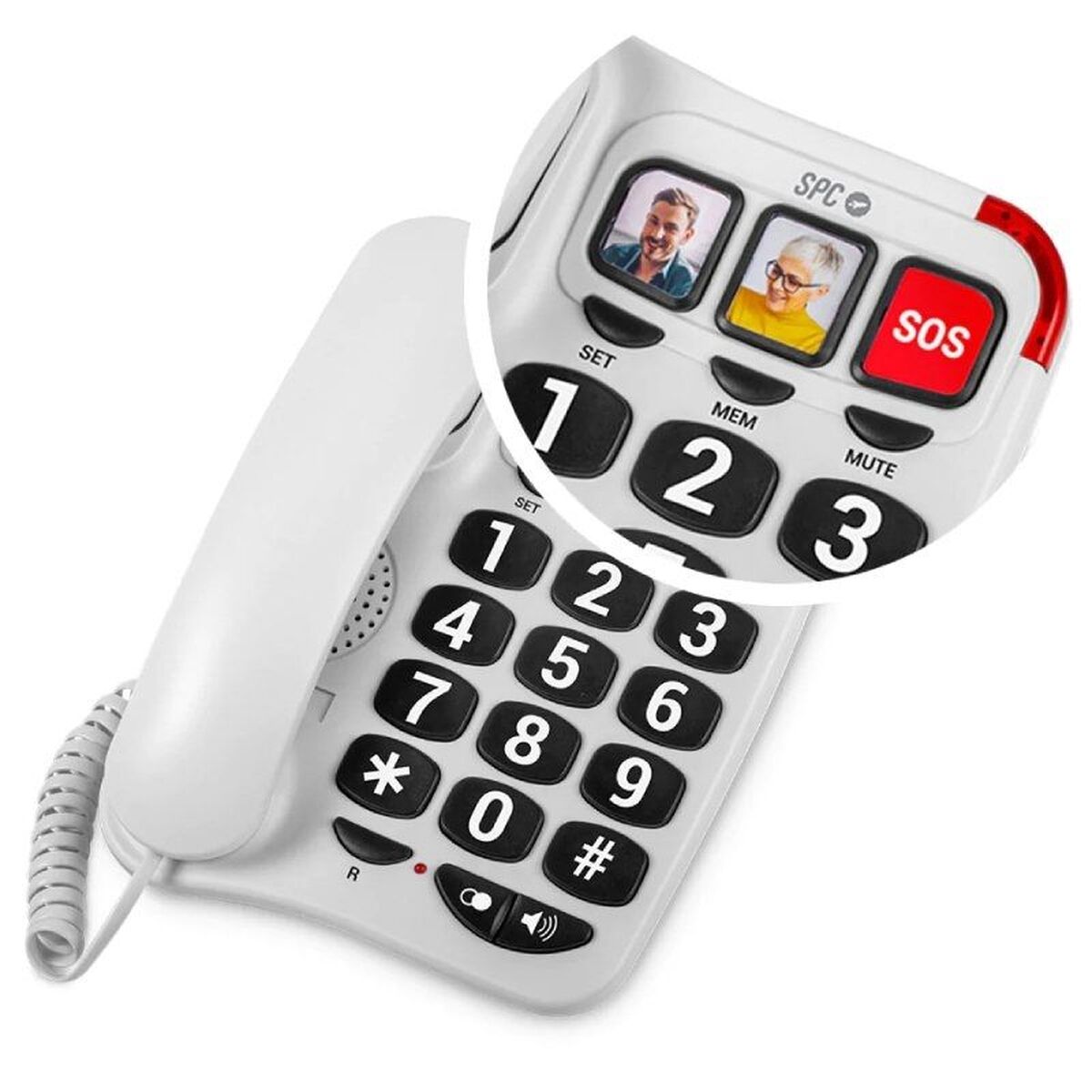 Landline for the Elderly SPC 3295B White