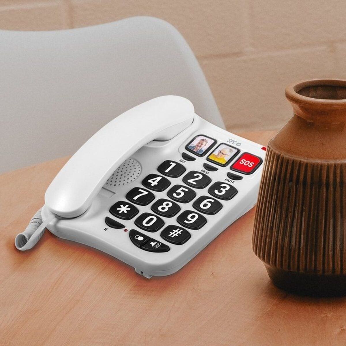 Landline for the Elderly SPC 3295B White
