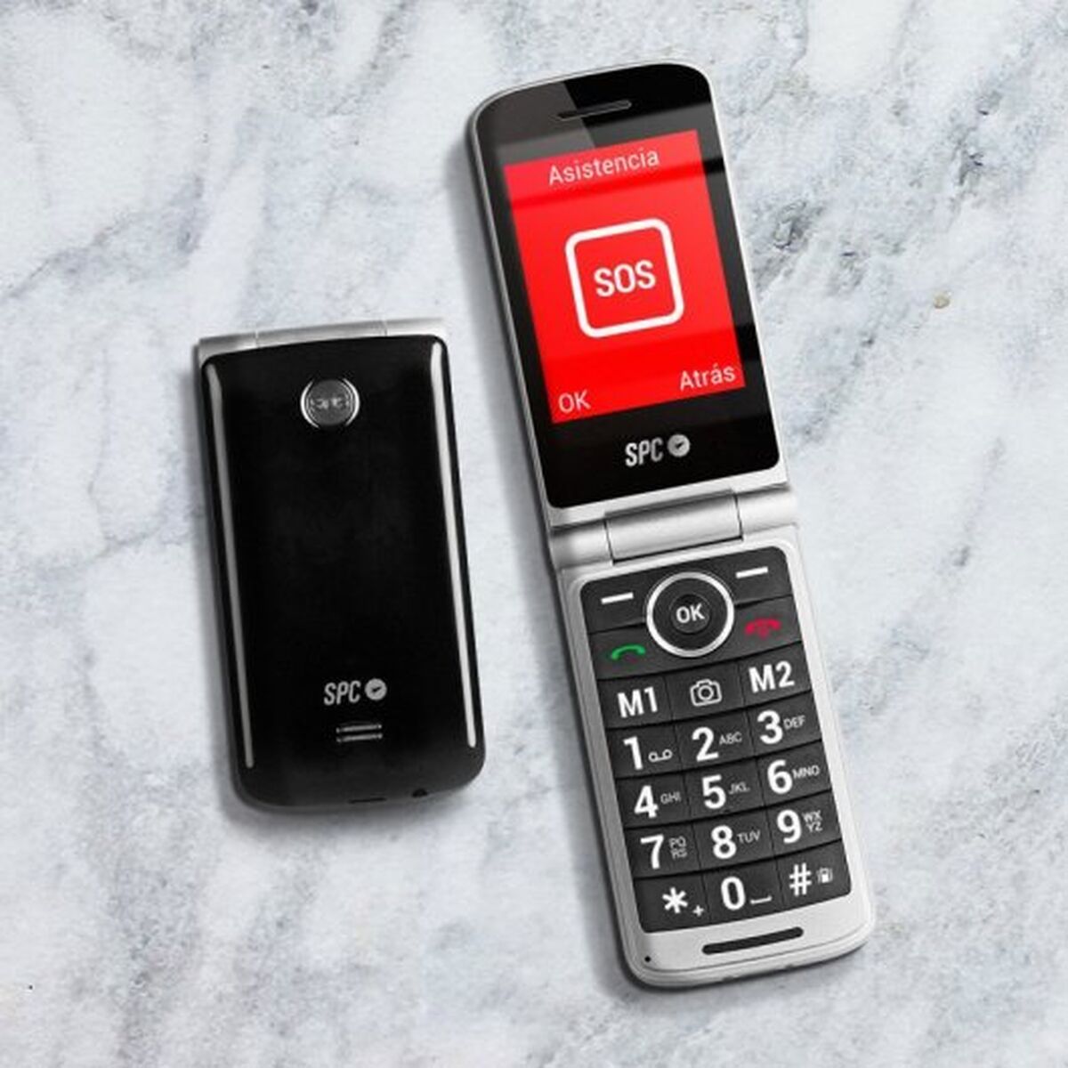 Mobile telephone for older adults SPC 2321NS Black 2,8"