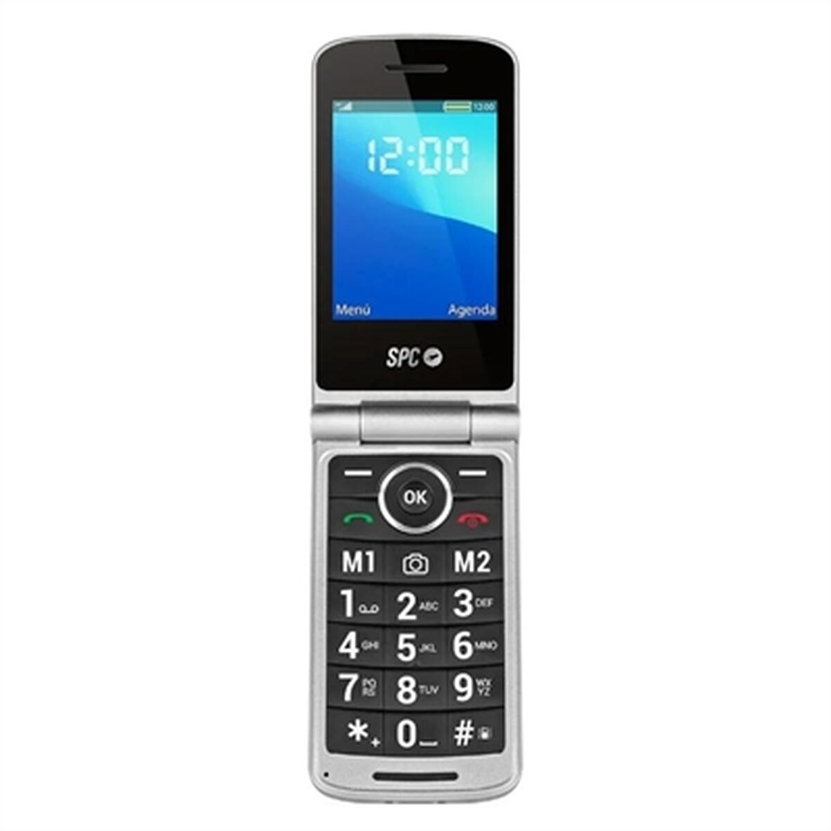 Mobiltelefon til ældre mennesker SPC 2321NS Sort