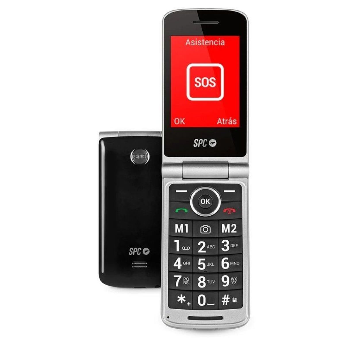 Mobile telephone for older adults SPC 2321NS Black 2,8"