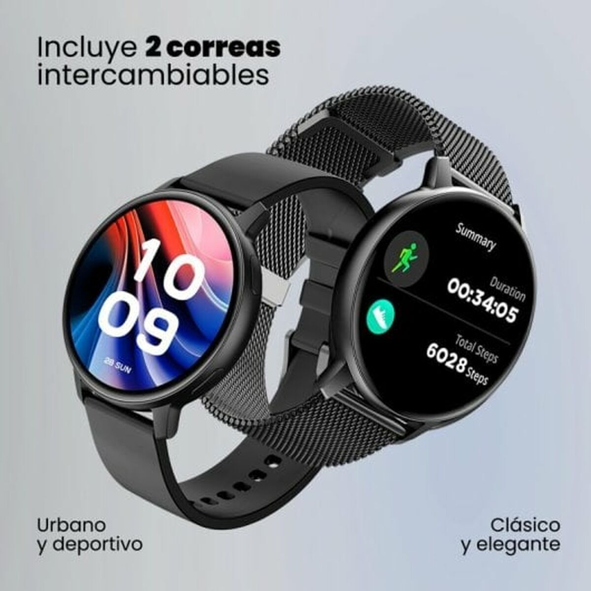 Picture of Smartwatch SPC 9652N Black Grey 1,43"