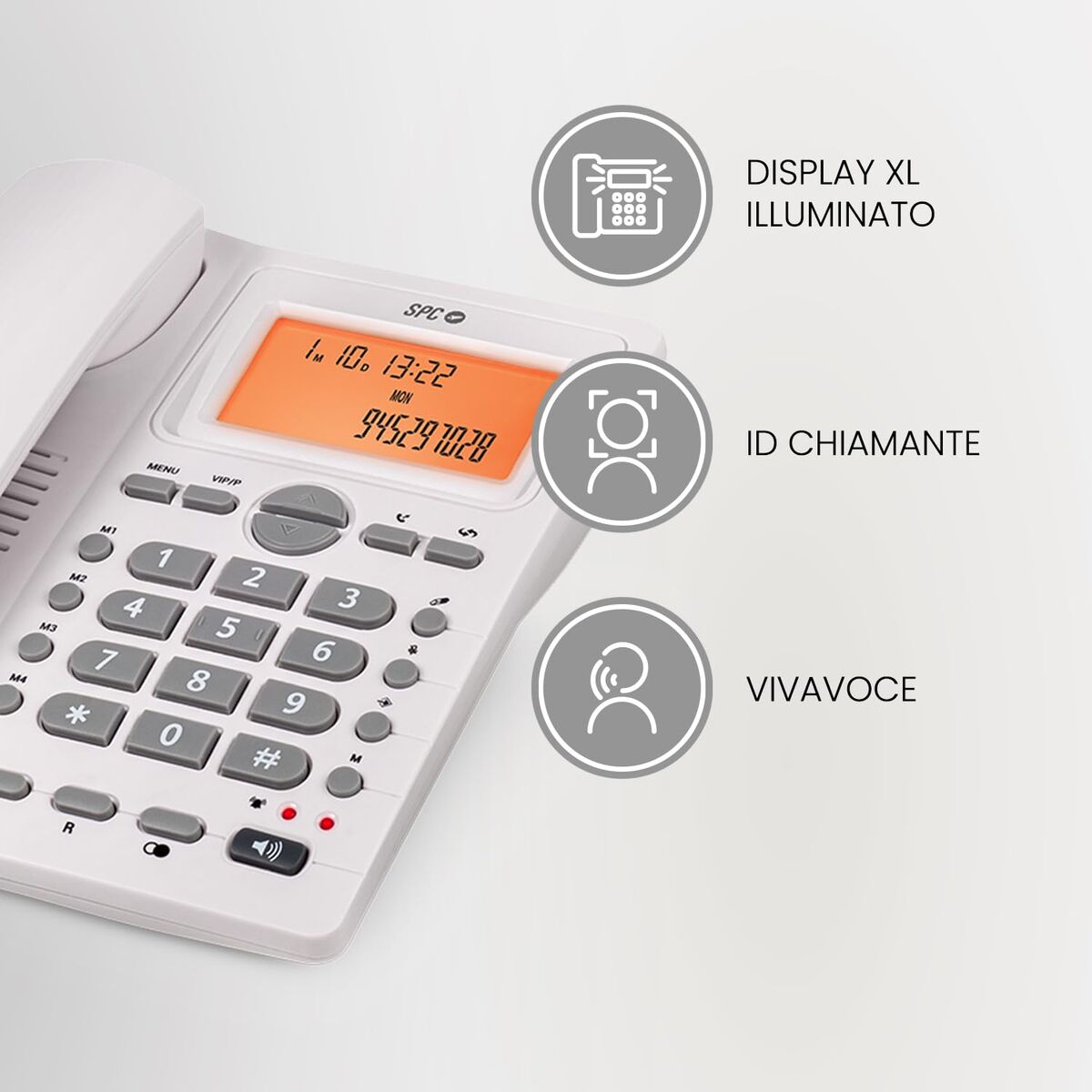 Obrazek Landline Telephone SPC 3612B White