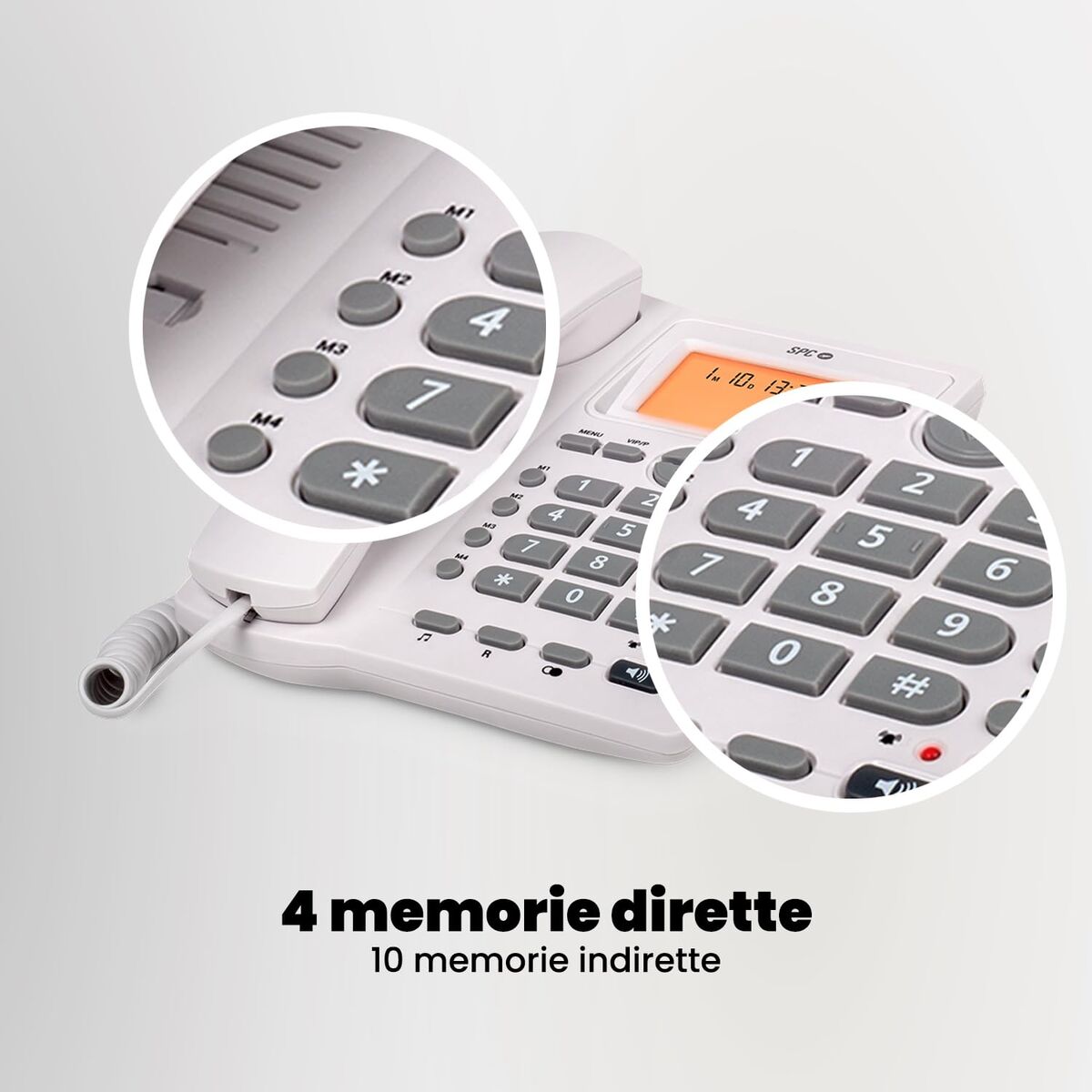 Obrazek Landline Telephone SPC 3612B White