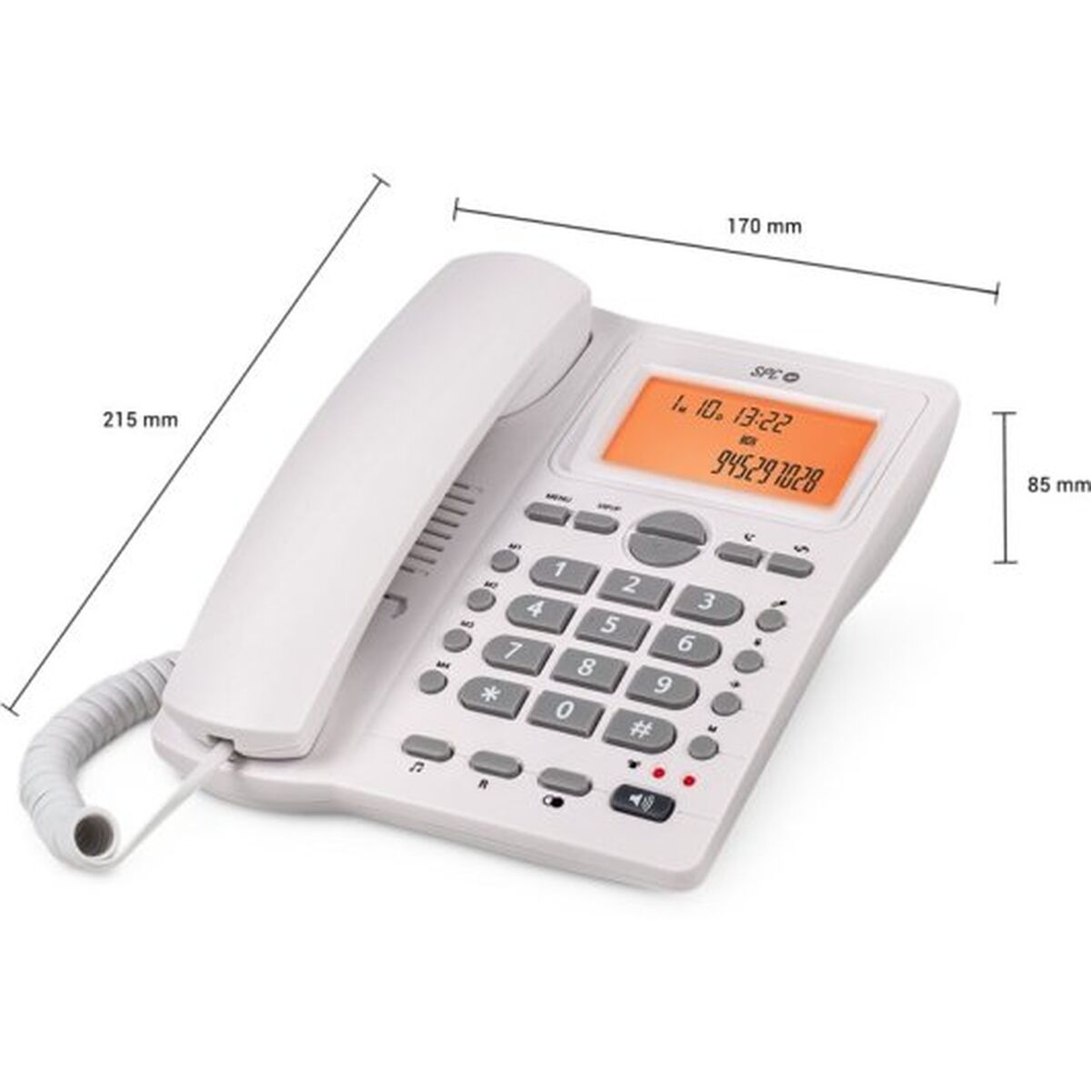 Landline Telephone SPC 3612B White
