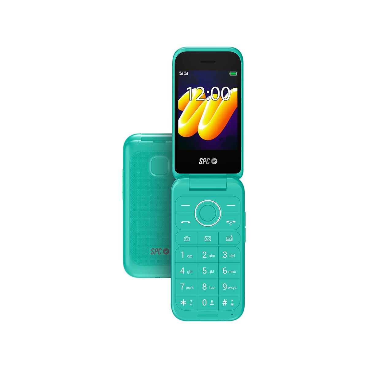 Mobile telephone for older adults SPC 2336V Wild 4G 2,8" 128 GB RAM 64 GB Black Green Turquoise