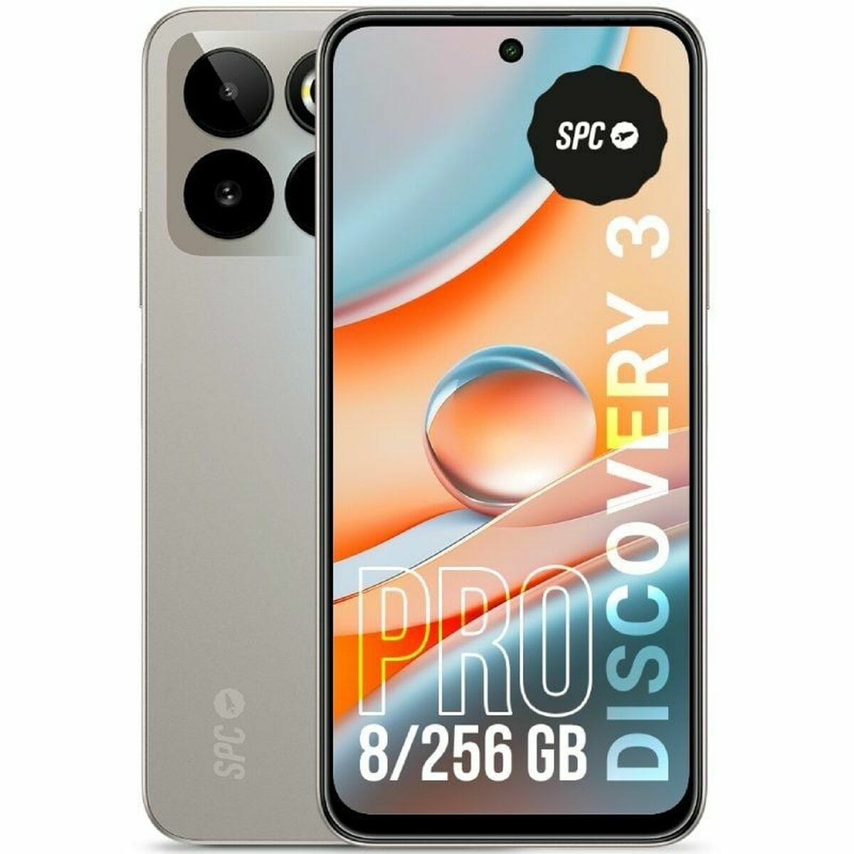 Picture of Smartphone SPC Discovery 3 Pro 6,7" MediaTek Helio G81 8 GB RAM 256 GB Brown Grey Silver