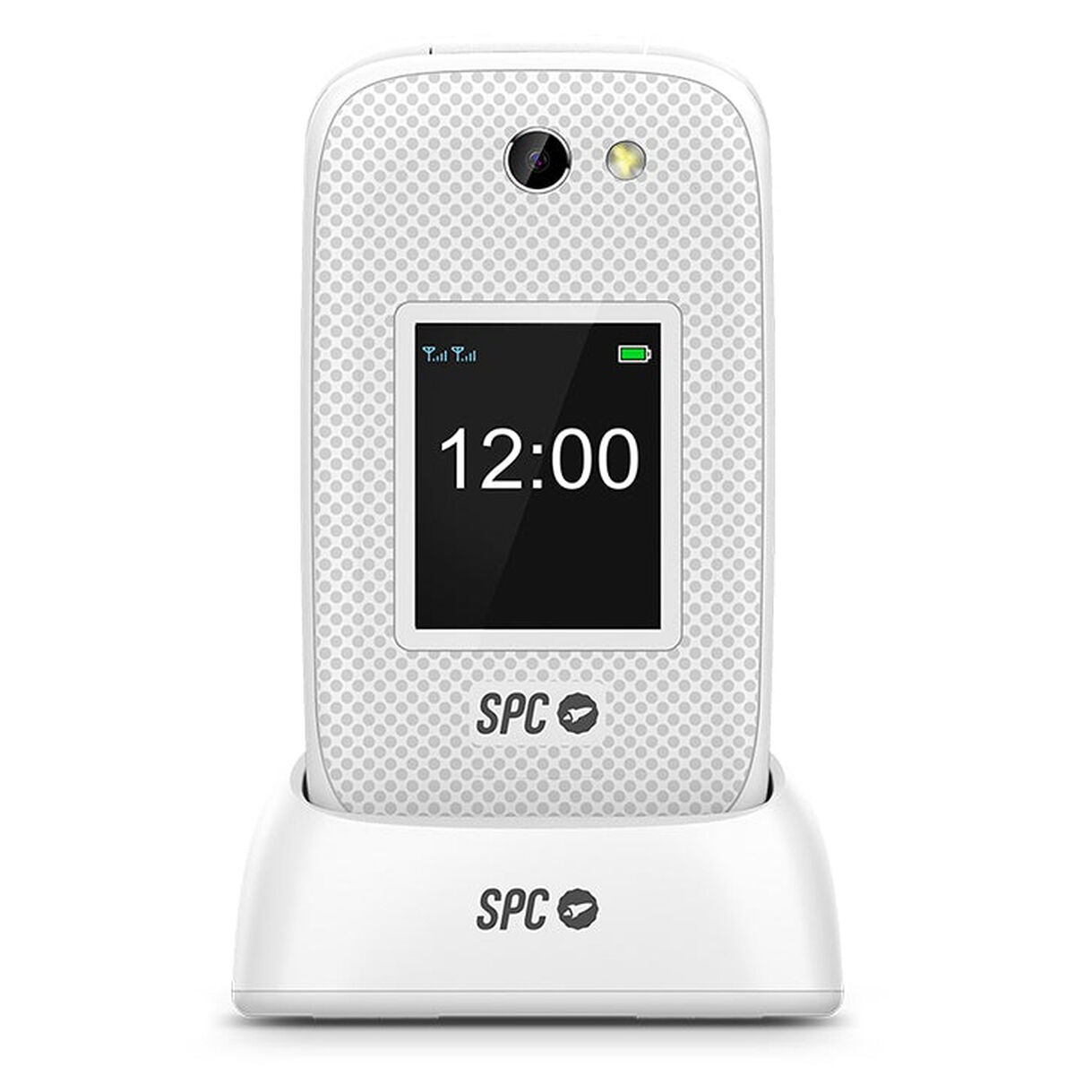 Afbeeldingen van Mobile telephone for older adults SPC 2337B White 128 GB 2,8"