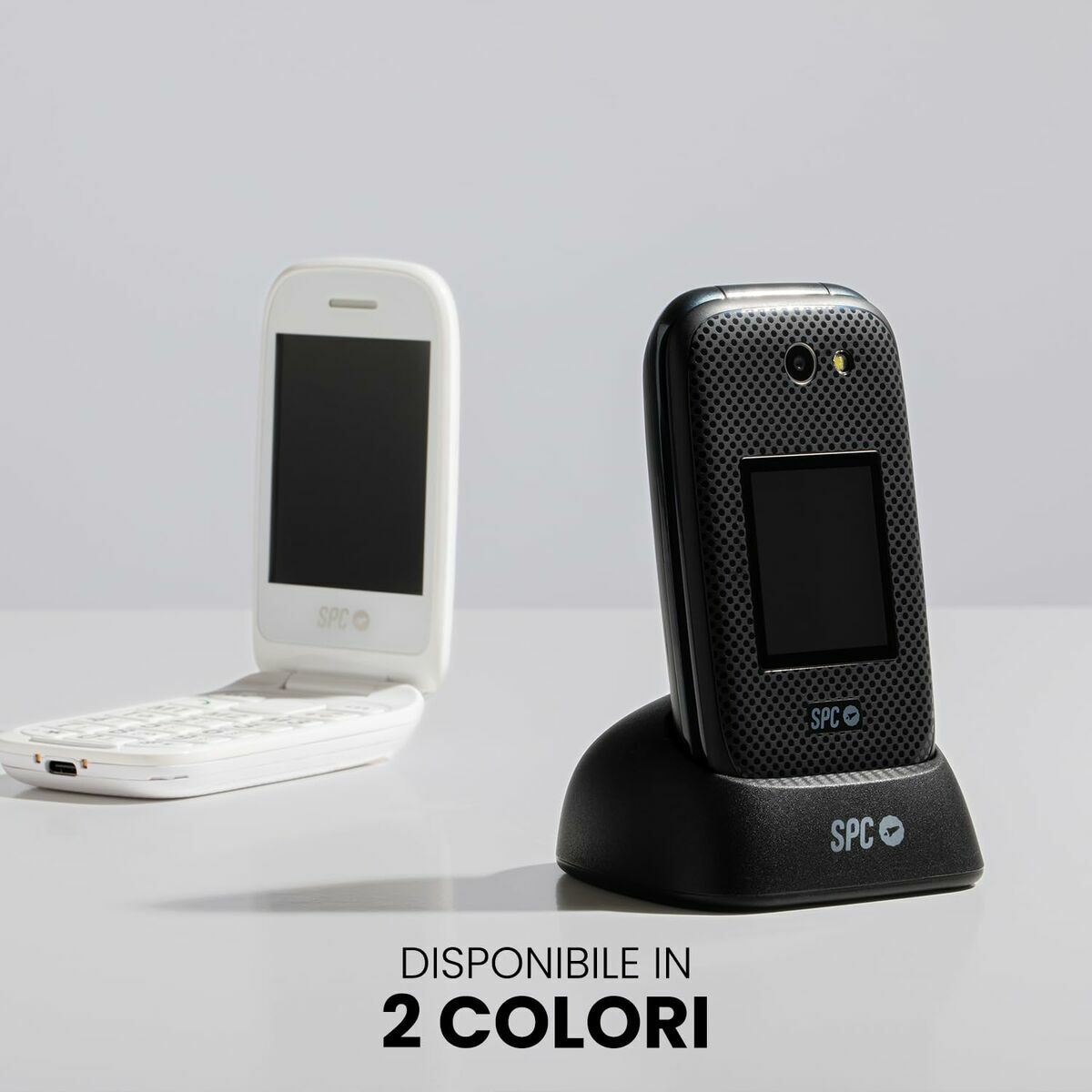 Mobile telephone for older adults SPC 2337B White 128 GB 128 MB 2,8"