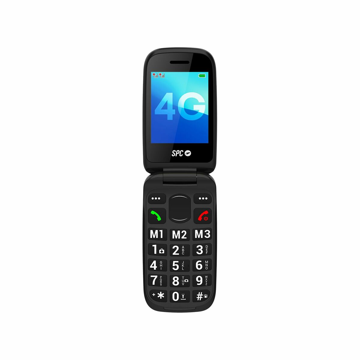 Afbeeldingen van Mobile telephone for older adults SPC 2337N Black 128 GB 2,8"