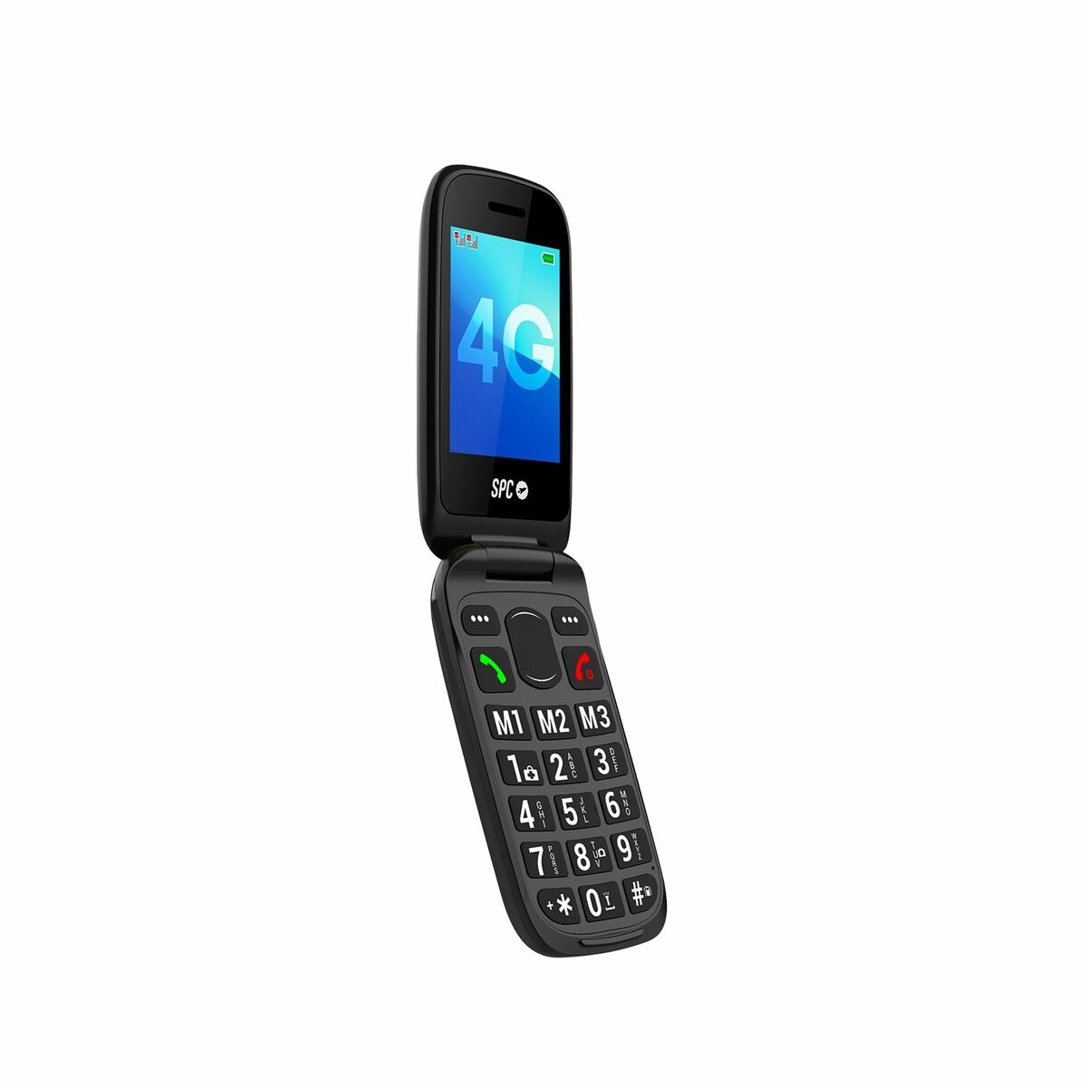 Picture of Mobile telephone for older adults SPC 2337N Black 128 GB 2,8"