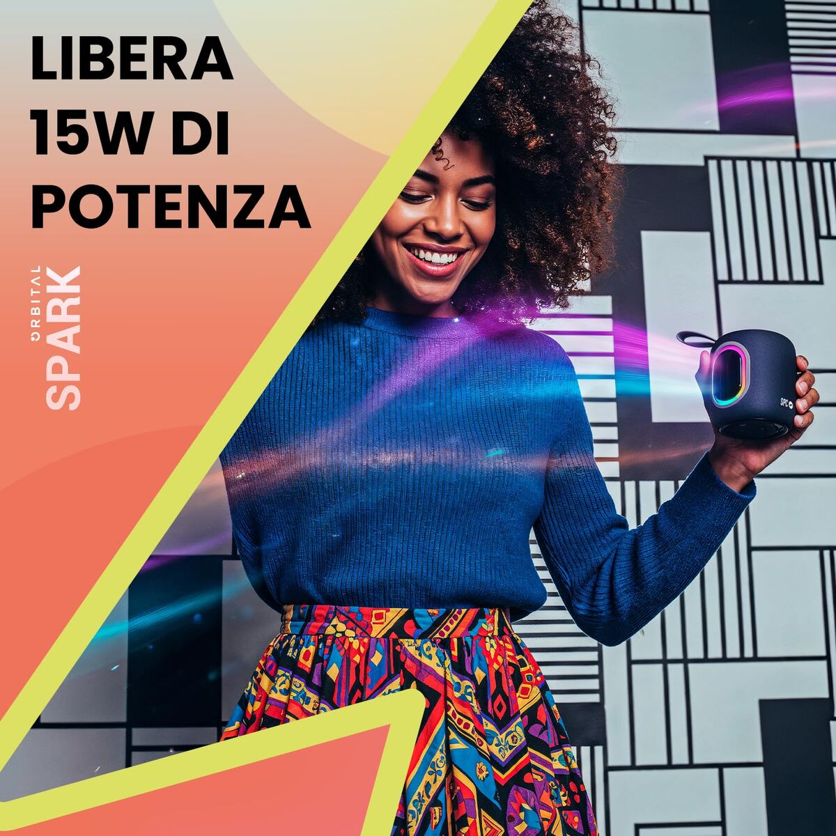 Obrazek Speakers SPC Internet 4434N SPARK Black