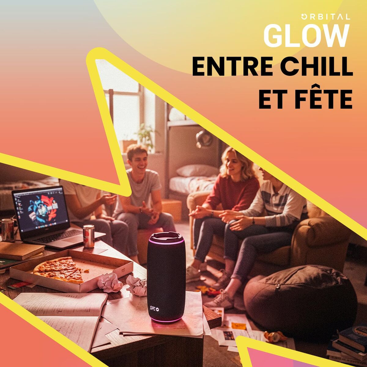 Obrazek Speakers SPC Internet 4435N GLOW Black