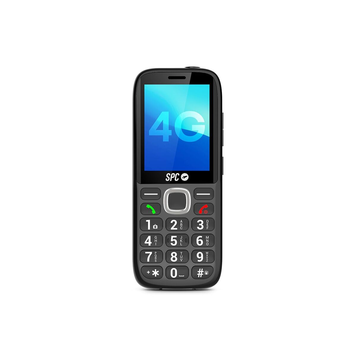 Bild von Mobile telephone for older adults SPC 2344N Black 64 GB 2.4"