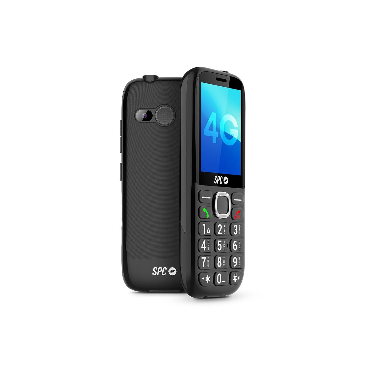Bild von Mobile telephone for older adults SPC 2344N Black 64 GB 2.4"