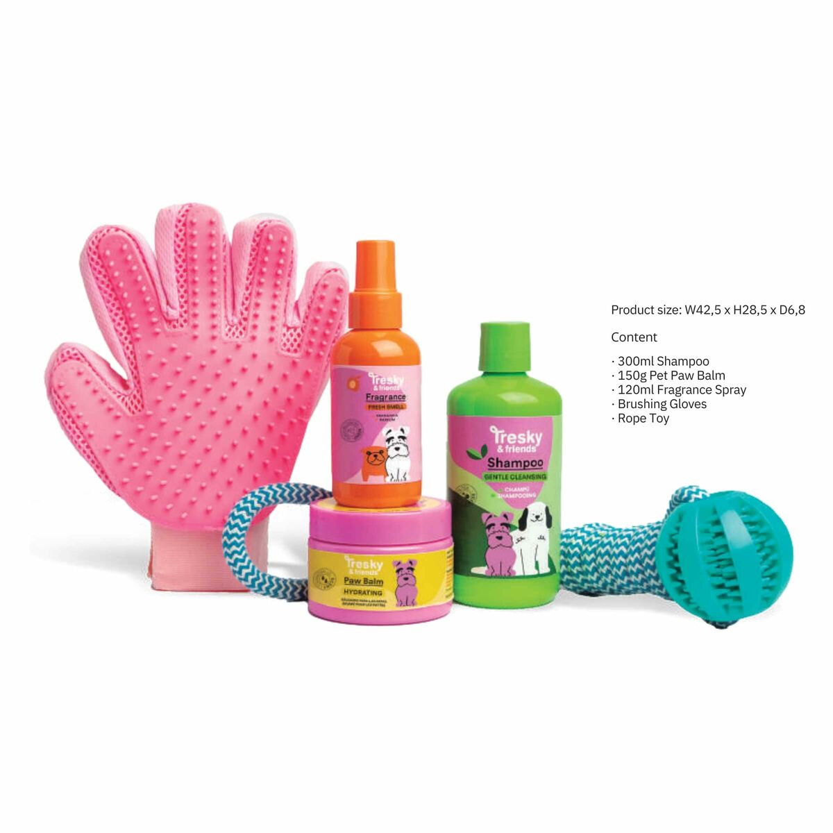 Hygiene set Tresky & Friends 5 Pieces, view 3