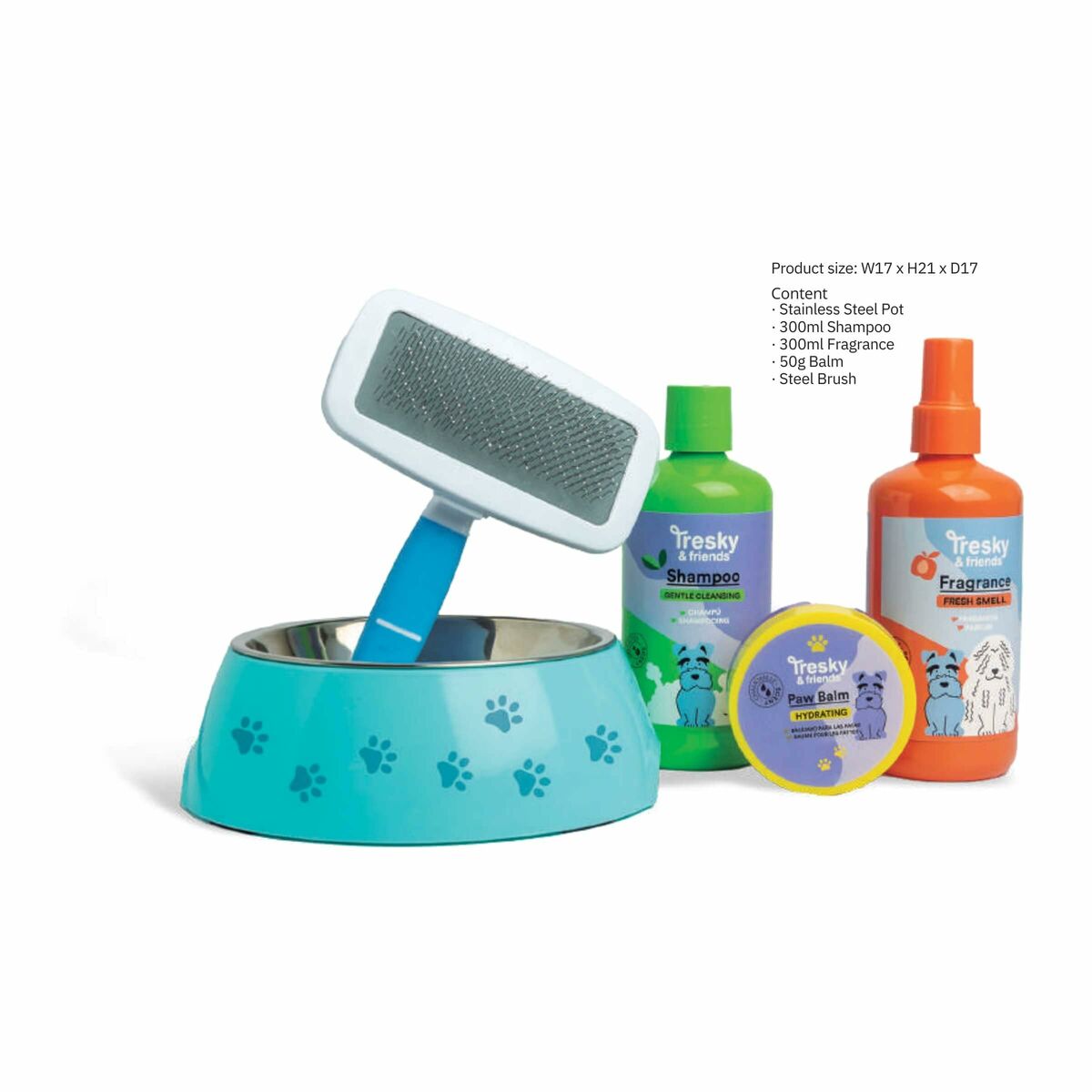 Hygiene set Tresky & Friends LIMPIEZA MASCOTA Pets, view 3