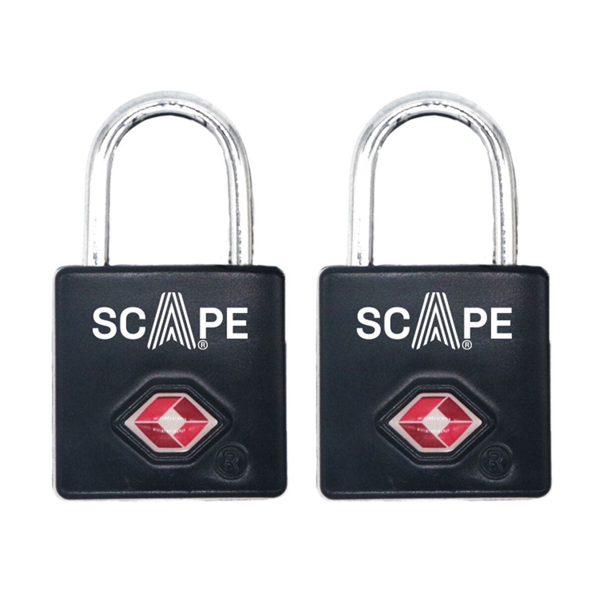 Sleutelslot Scape Travel TSA-K02 Metaal Rechthoekig